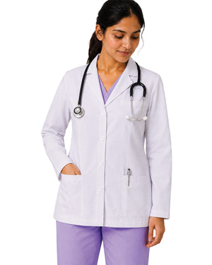 Women FlexGO Lab Coat – Regular Length, Full Sleeve