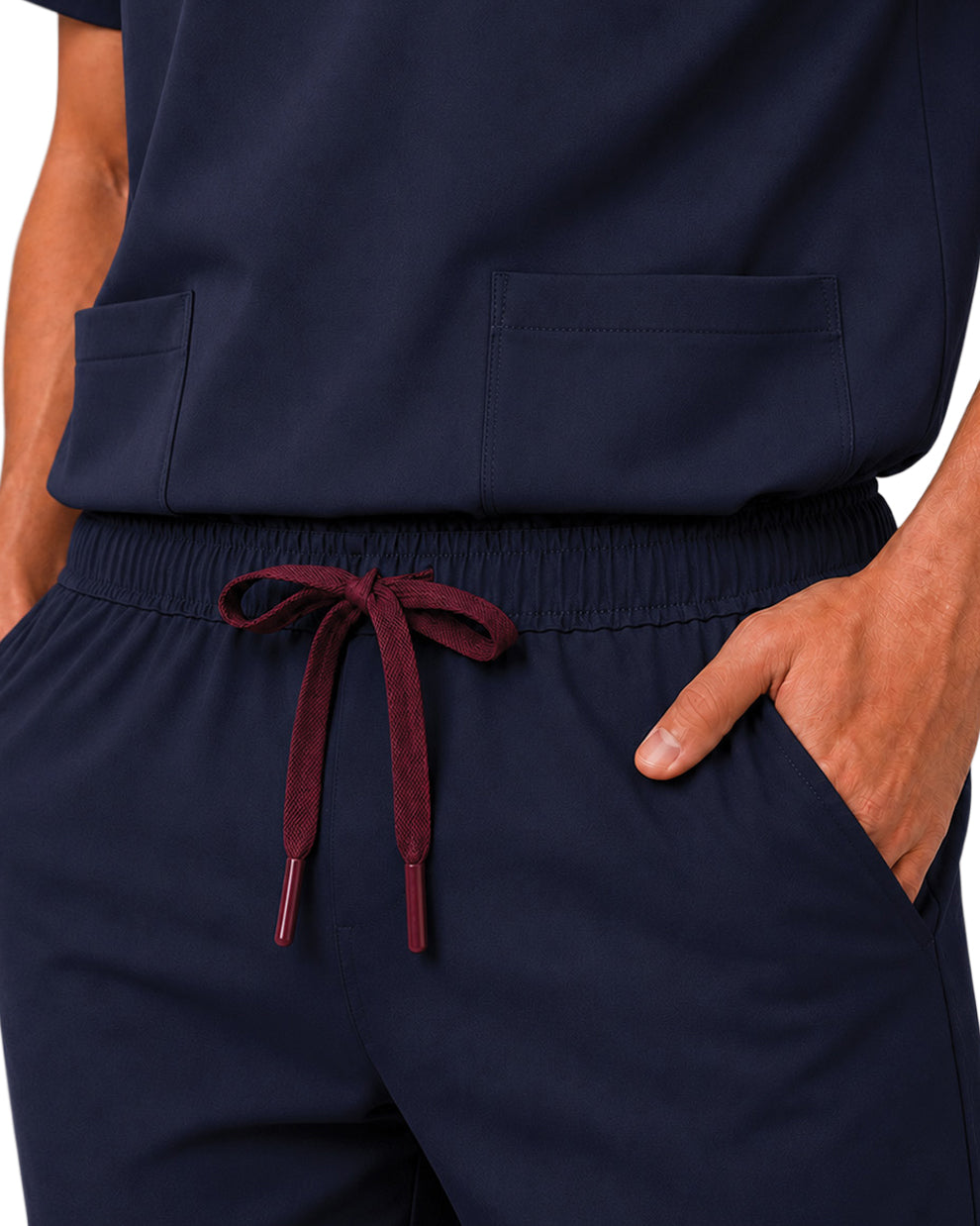 Men FlexGO V-Neck 5-Pocket Scrub Set
