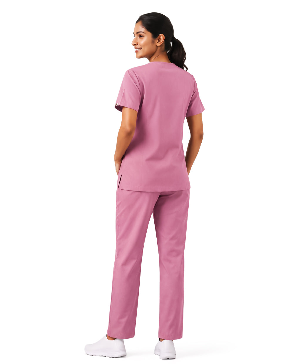 Women FlexGO V-Neck 5-Pocket Scrub Set