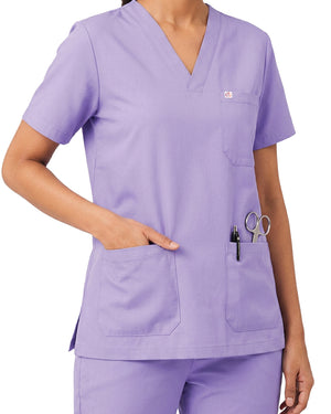 Women FlexGO V-Neck 5-Pocket Scrub Set