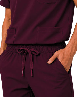 Men FlexGO V-Neck 5-Pocket Scrub Set