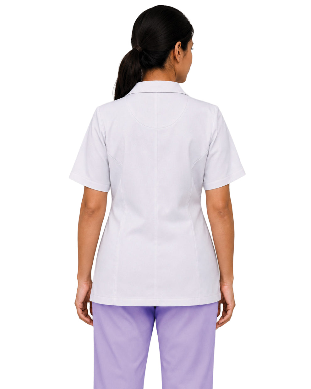 Women FlexGO Lab Coat – Regular Length, Half Sleeve