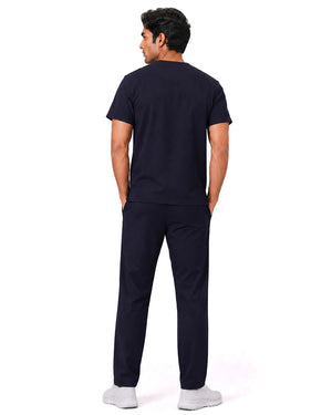 Men FlexGO V-Neck 5-Pocket Scrub Set