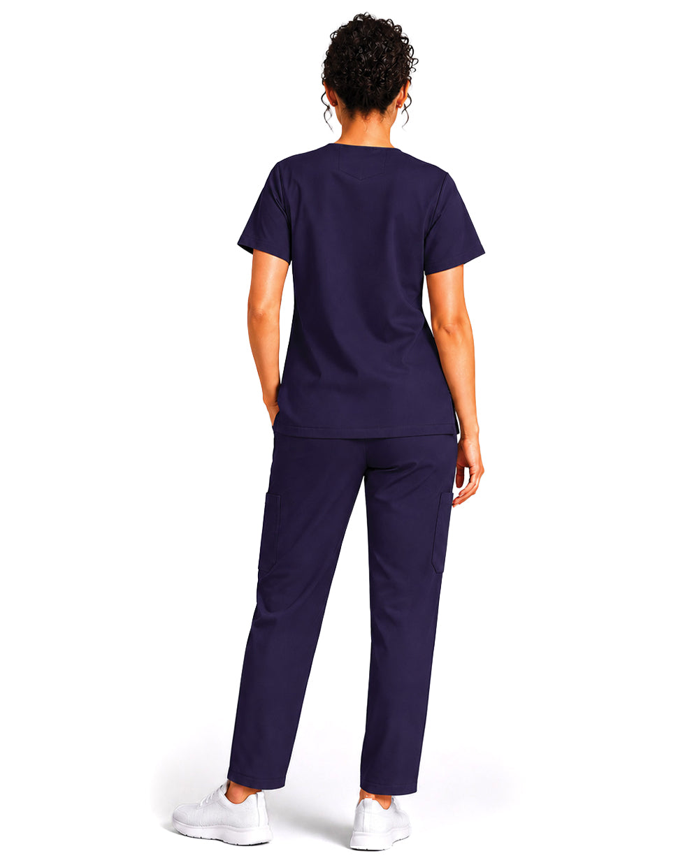 Women FlexPRO V-Neck 9-Pocket Scrub Set