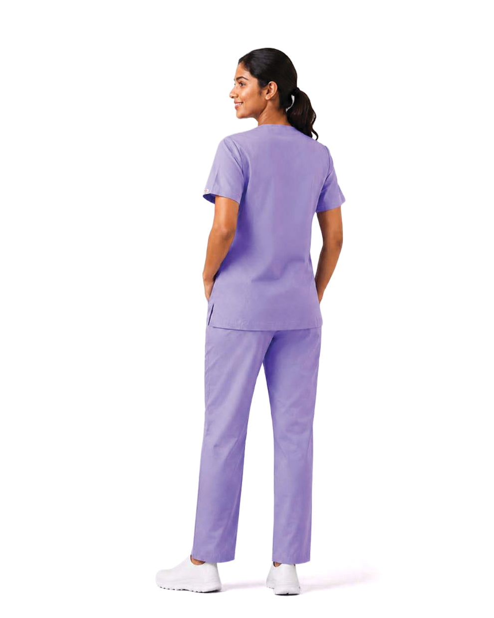 Women FlexGO V-Neck 5-Pocket Scrub Set