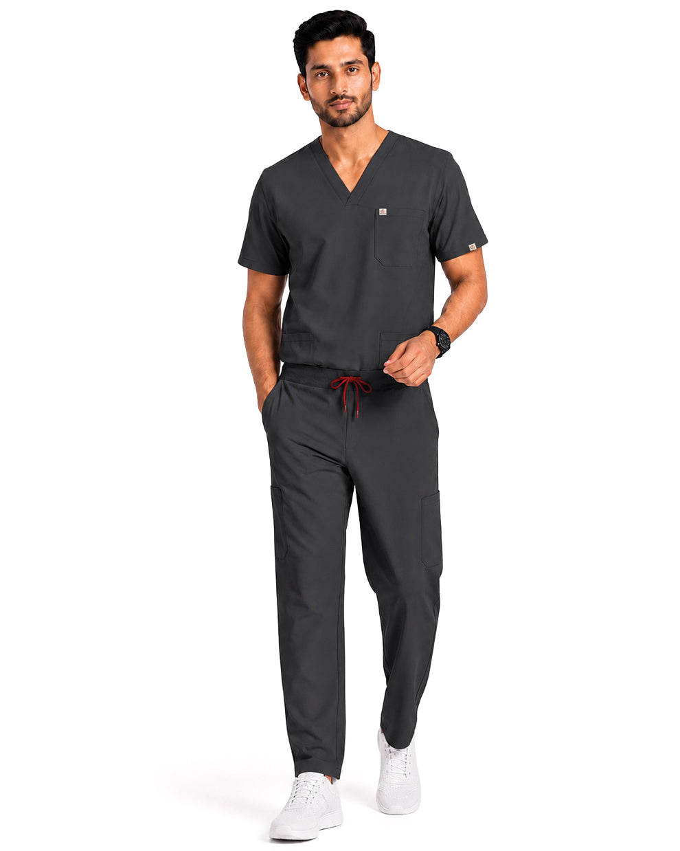 Men FlexPRO V-Neck 9-Pocket Scrub Set