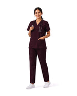 Women FlexGO V-Neck 5-Pocket Scrub Set