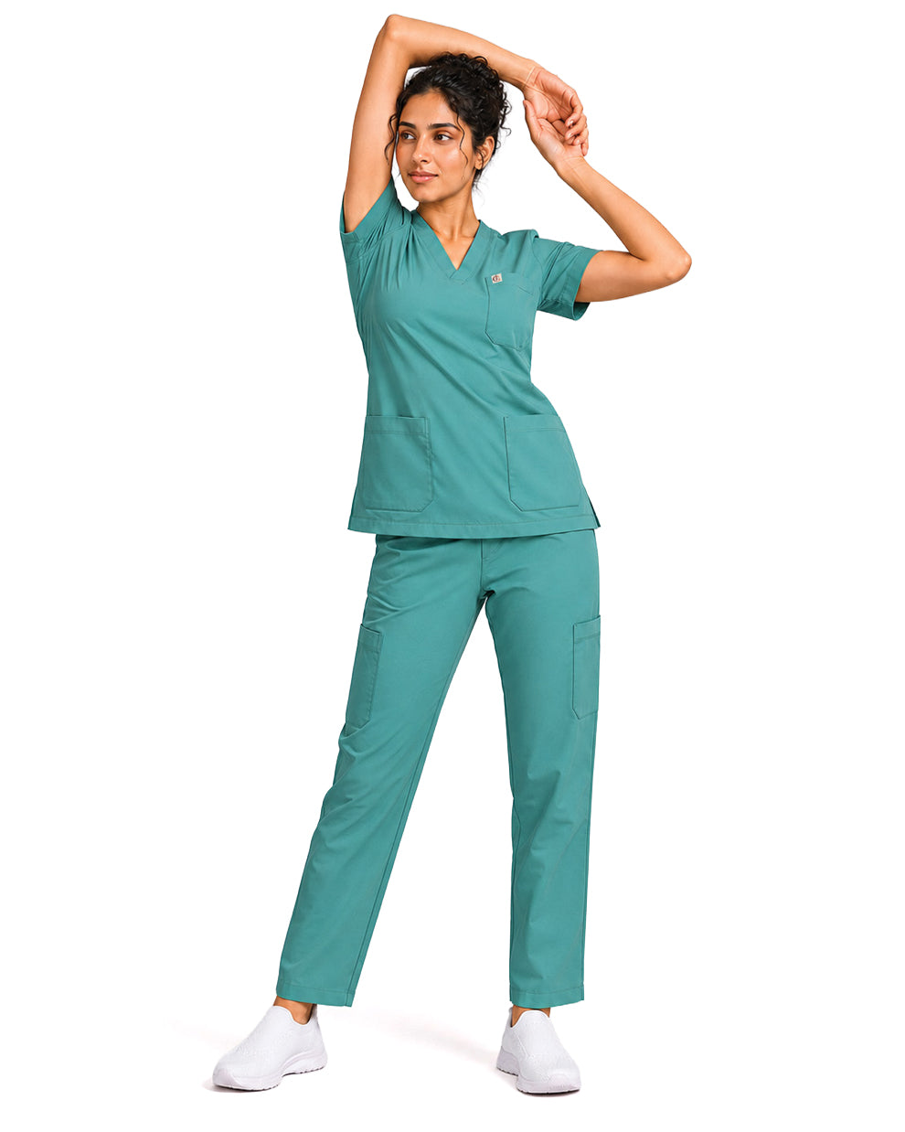 Women FlexPRO Collared 5-Pocket Scrub Set