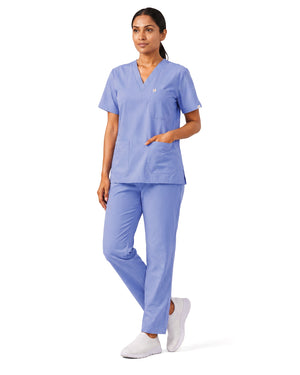 Women FlexGO V-Neck 5-Pocket Scrub Set