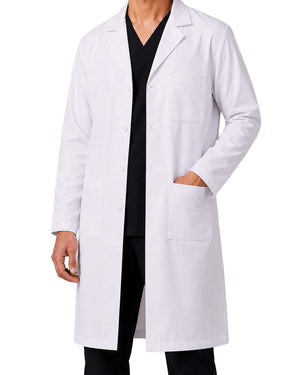 Men FlexGO Lab Coat – Knee Length, Full Sleeve