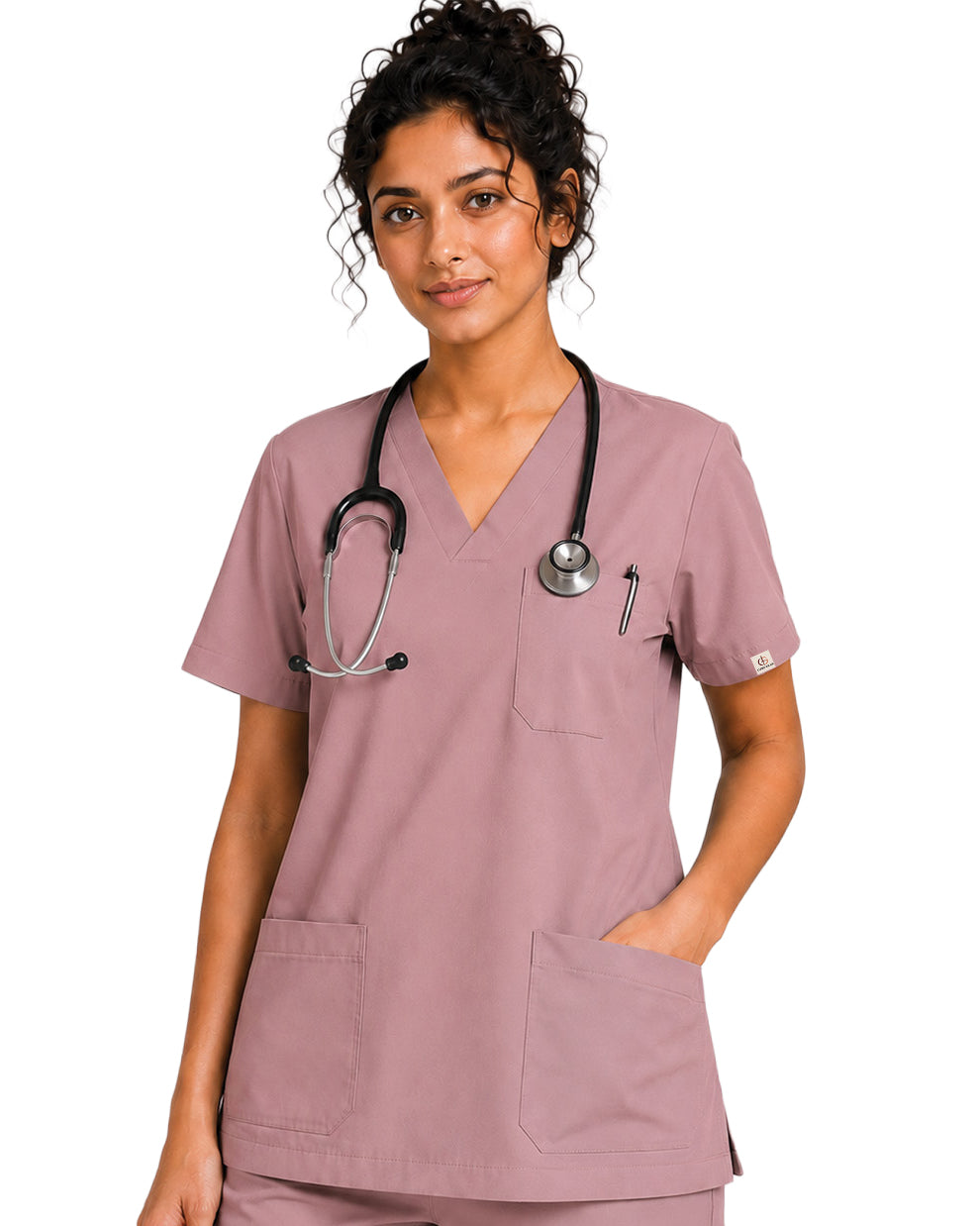 Women FlexPRO Collared 5-Pocket Scrub Set