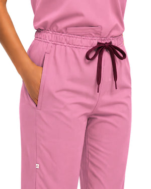 Women FlexGO V-Neck 5-Pocket Scrub Set