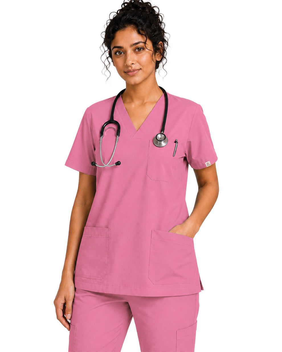 Women FlexPRO Collared 5-Pocket Scrub Set
