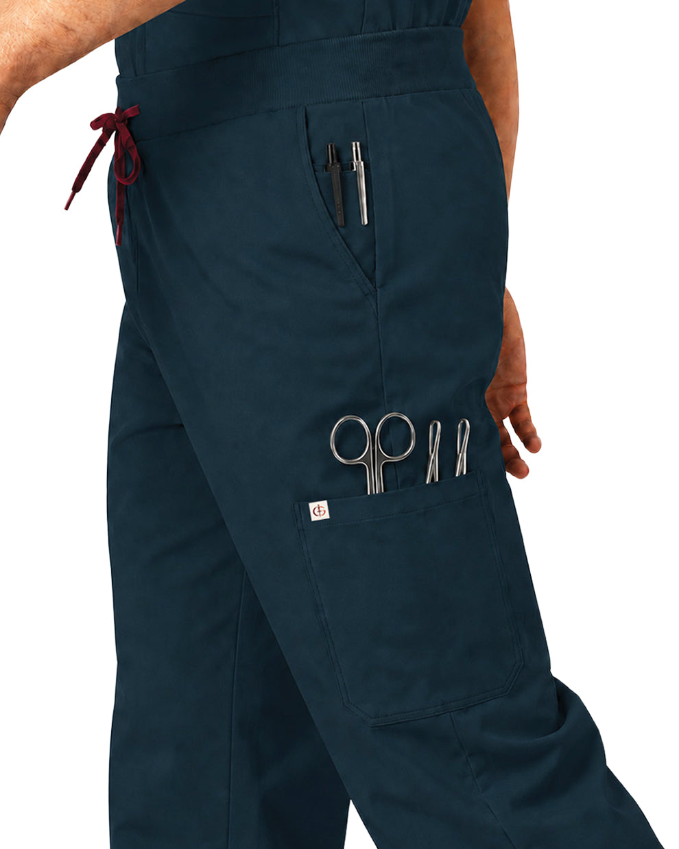 Men FlexPRO V-Neck 9-Pocket Scrub Set