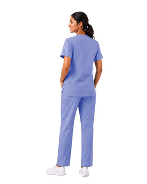 Women FlexGO V-Neck 5-Pocket Scrub Set