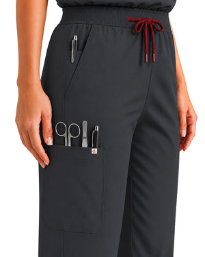 Women FlexPRO V-Neck 9-Pocket Scrub Set