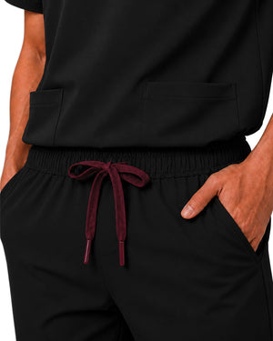 Men FlexGO V-Neck 5-Pocket Scrub Set
