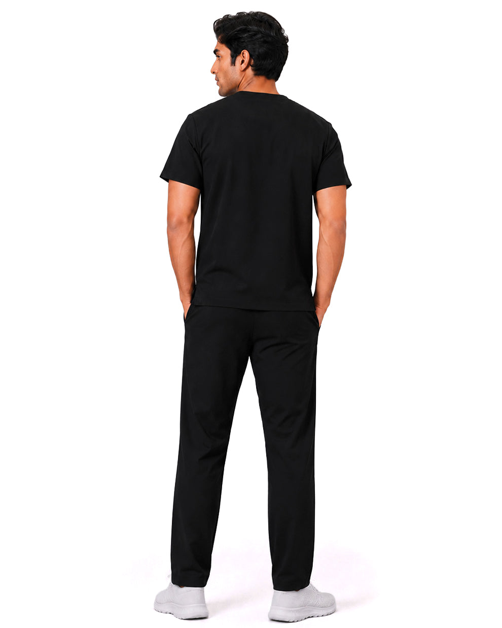 Men FlexGO V-Neck 5-Pocket Scrub Set