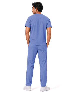 Men FlexGO V-Neck 5-Pocket Scrub Set