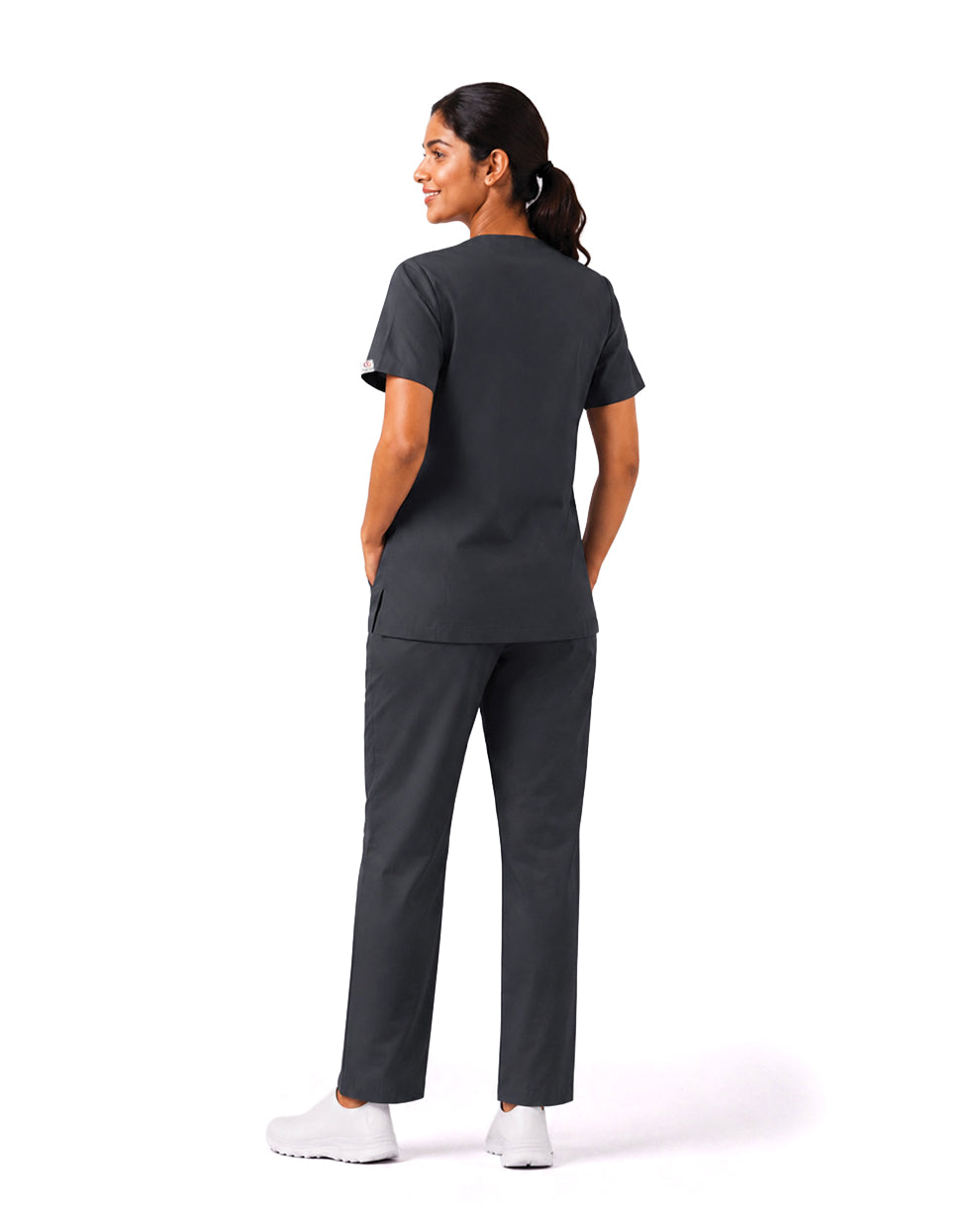 Women FlexGO V-Neck 5-Pocket Scrub Set