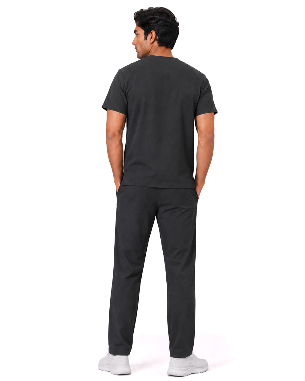 Men FlexGO V-Neck 5-Pocket Scrub Set
