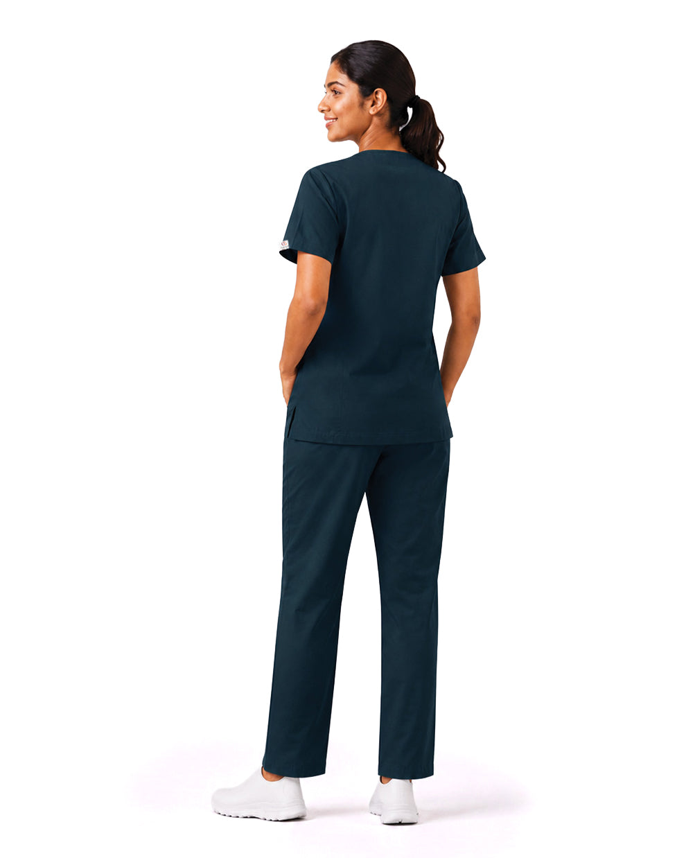 Women FlexGO V-Neck 5-Pocket Scrub Set