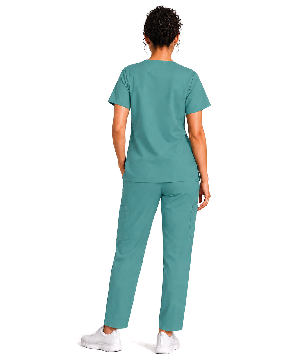Women FlexPRO Collared 5-Pocket Scrub Set