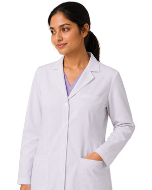 Women FlexGO Lab Coat – Regular Length, Full Sleeve