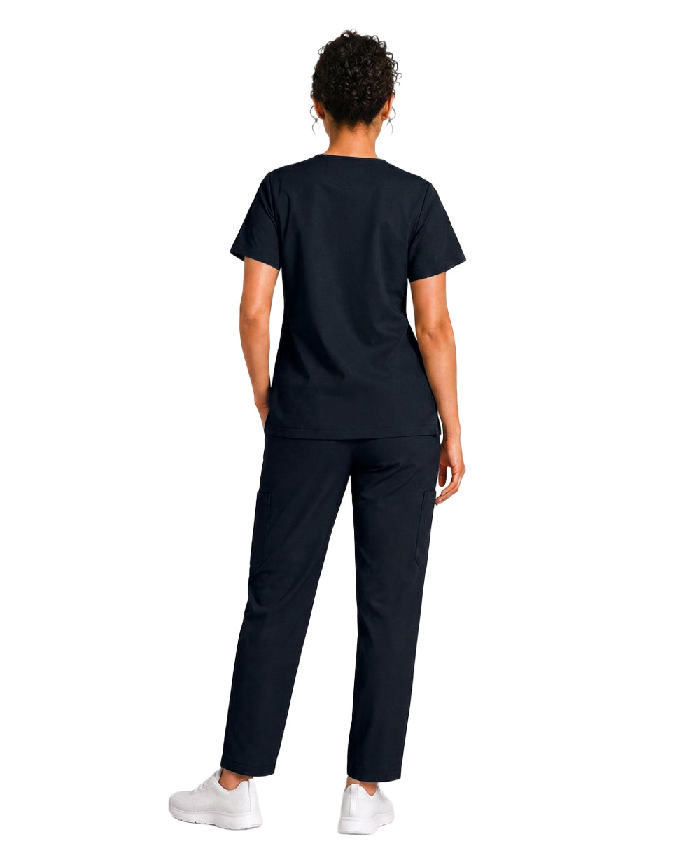 Women FlexPRO V-Neck 9-Pocket Scrub Set