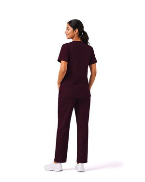 Women FlexGO V-Neck 5-Pocket Scrub Set