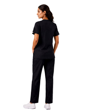 Women FlexGO V-Neck 5-Pocket Scrub Set