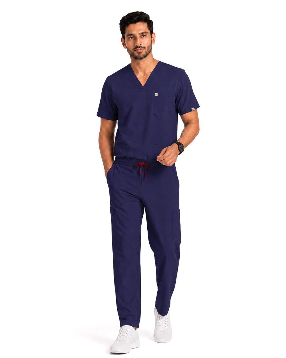 Men FlexPRO V-Neck 9-Pocket Scrub Set