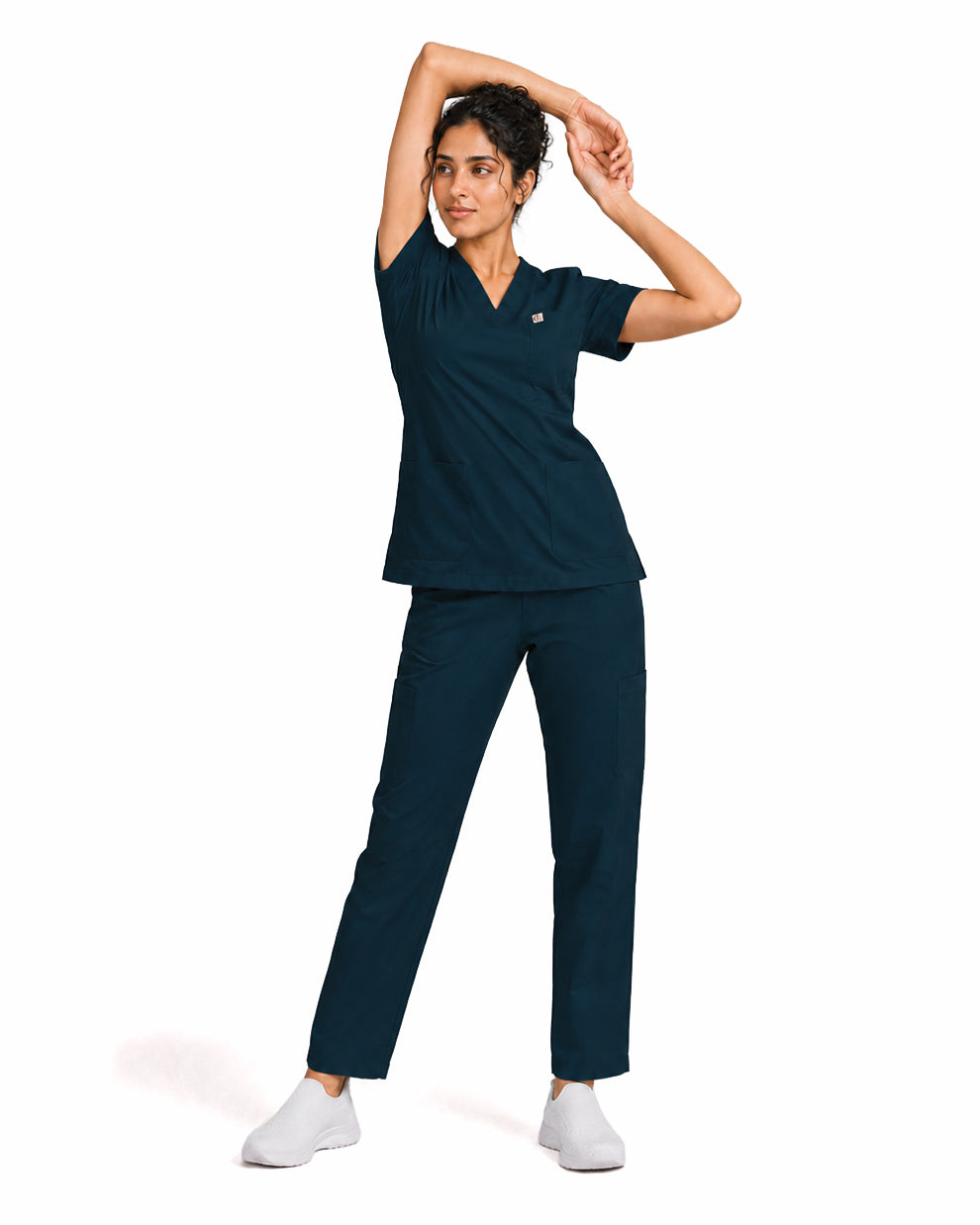 Women FlexPRO Collared 5-Pocket Scrub Set