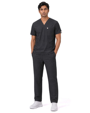 Men FlexGO V-Neck 5-Pocket Scrub Set