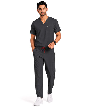 Men FlexPRO V-Neck 9-Pocket Scrub Set