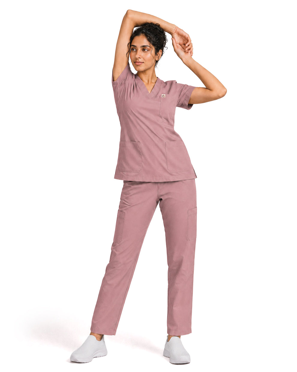 Women FlexPRO Collared 5-Pocket Scrub Set