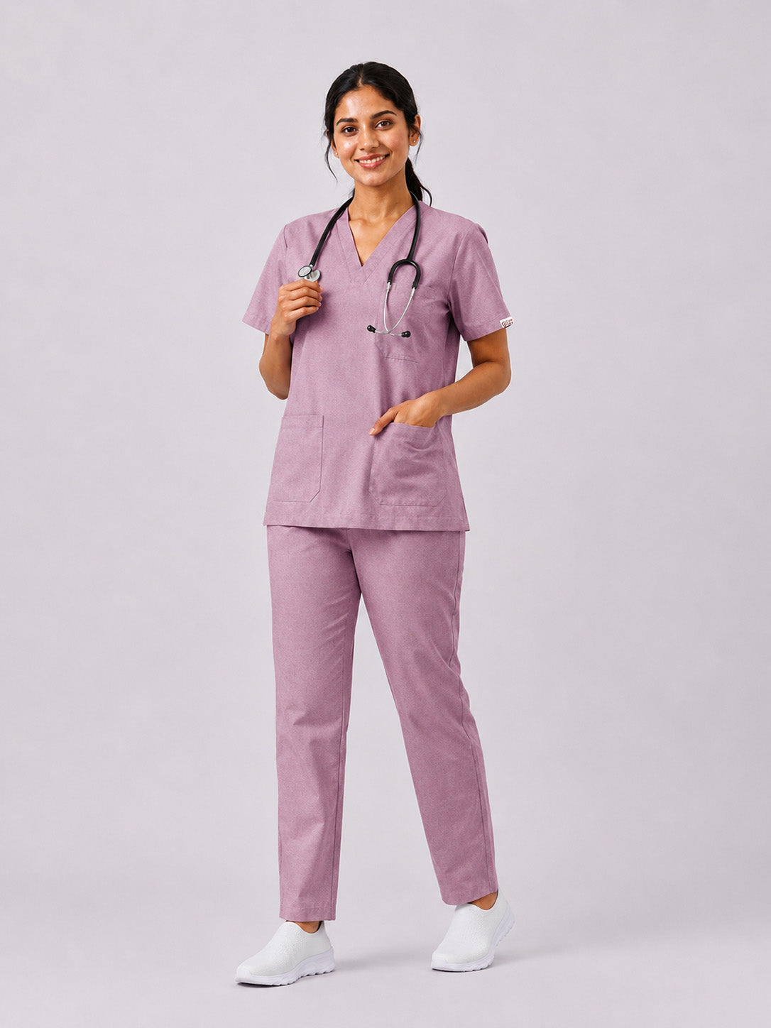 Women FlexGO V Neck 5-Pocket